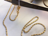 Gold Eyeglass Chain, Gold Sunglasses Chain, 14k Gold Plated Eyeglass Chain, Eyeglass holder, Eye Glass Chain, Eyeglass Leash, Glasses Chain