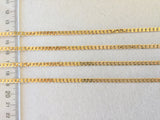 Gold Toggle Clasp Choker Necklace, 3.8 mm Thick Curb Link Chain, Chunky 14k Gold Filled O Ring Toggle Clasp, Lariat Y Boho Women's Jewelry